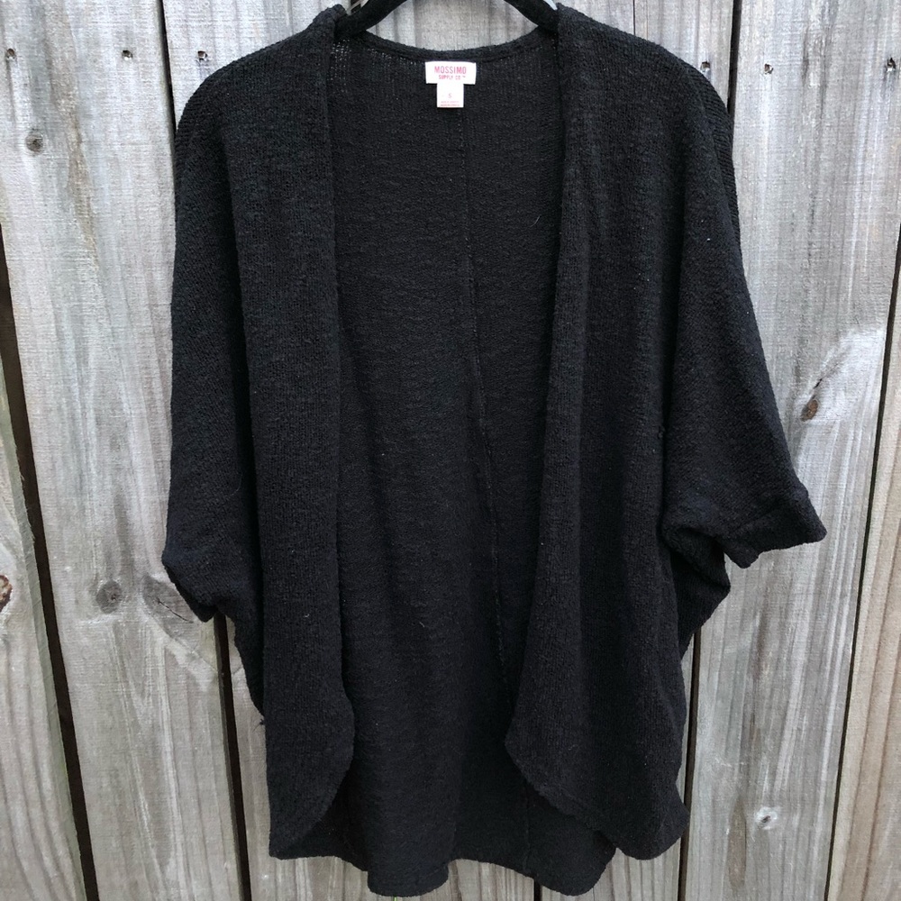 Knit kimono